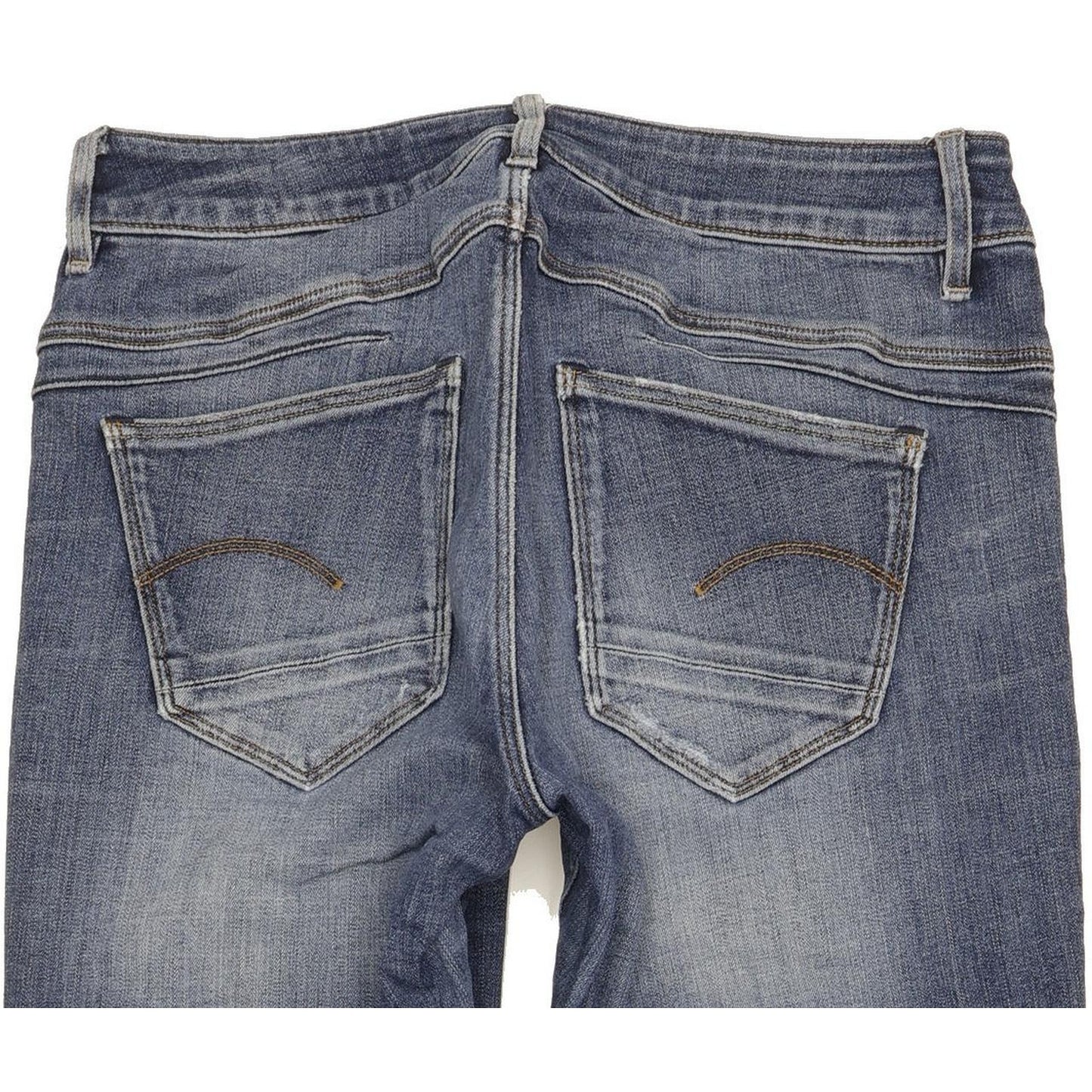 G-Star D-Staq Women Blue Skinny Slim Stretch Jeans W31 L31