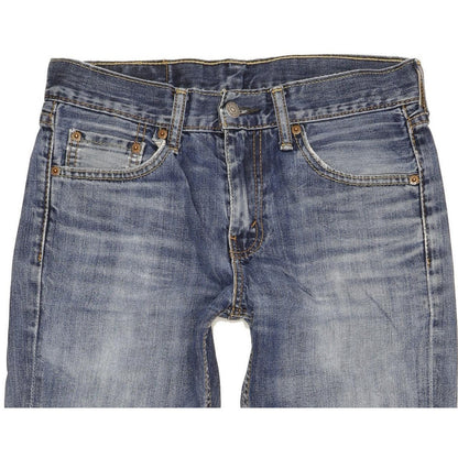 Levi's 511 Men Blue Straight Slim Jeans W30 L31