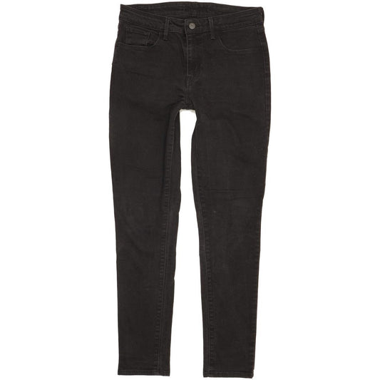 Levi's Women Black Skinny Slim Stretch Jeans W29 L30