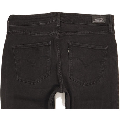 Levi's Women Black Skinny Slim Stretch Jeans W29 L30