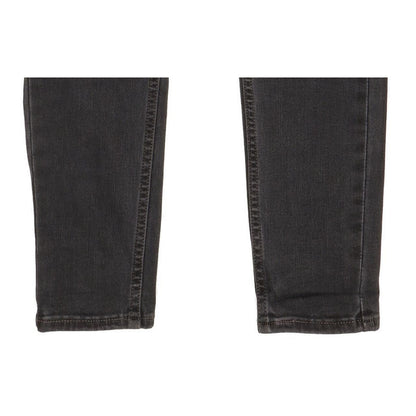 Levi's 710 Super Women Black Skinny Slim Stretch Jeans W27 L32