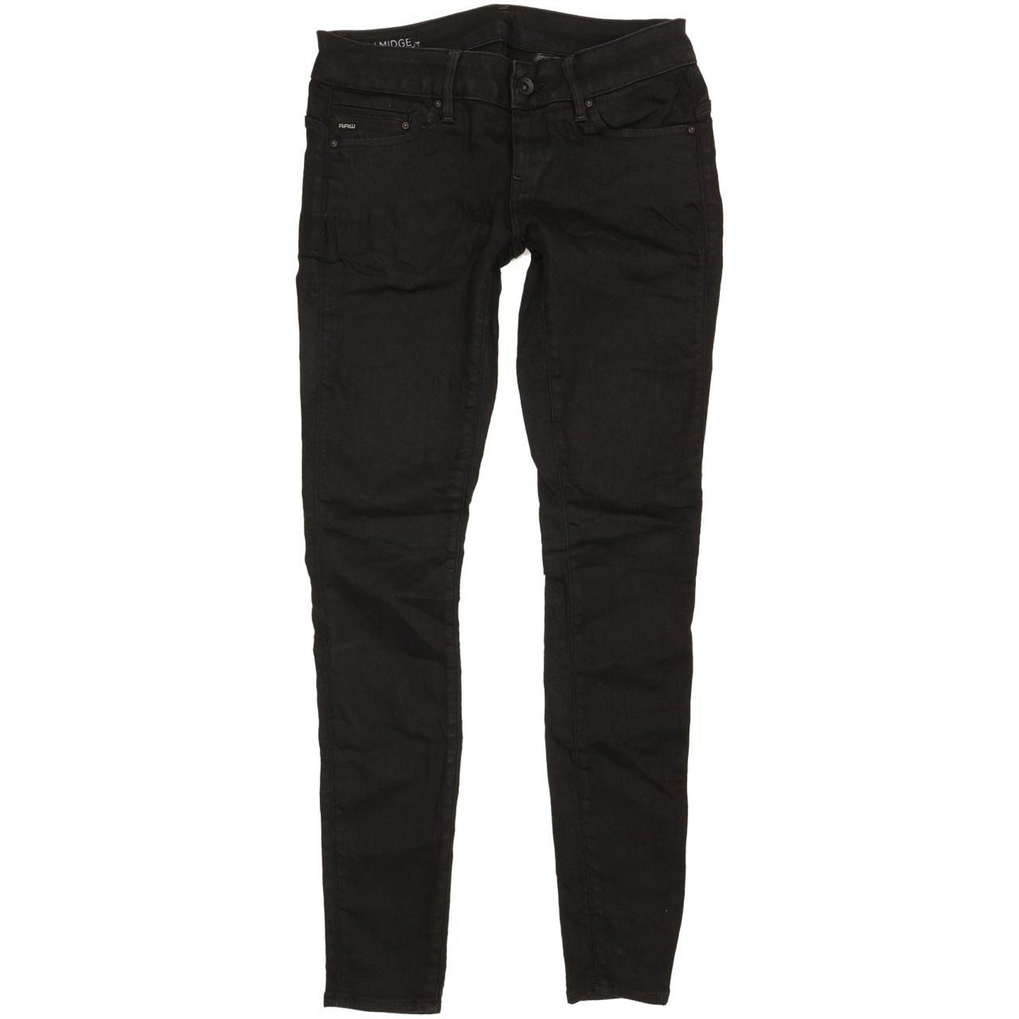 G-Star Midge Women Black Skinny Slim Stretch Jeans W28 L31