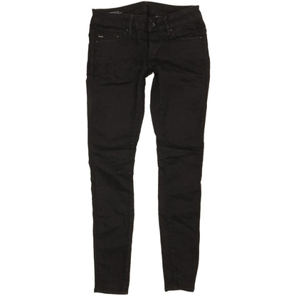G-Star Midge Women Black Skinny Slim Stretch Jeans W28 L31