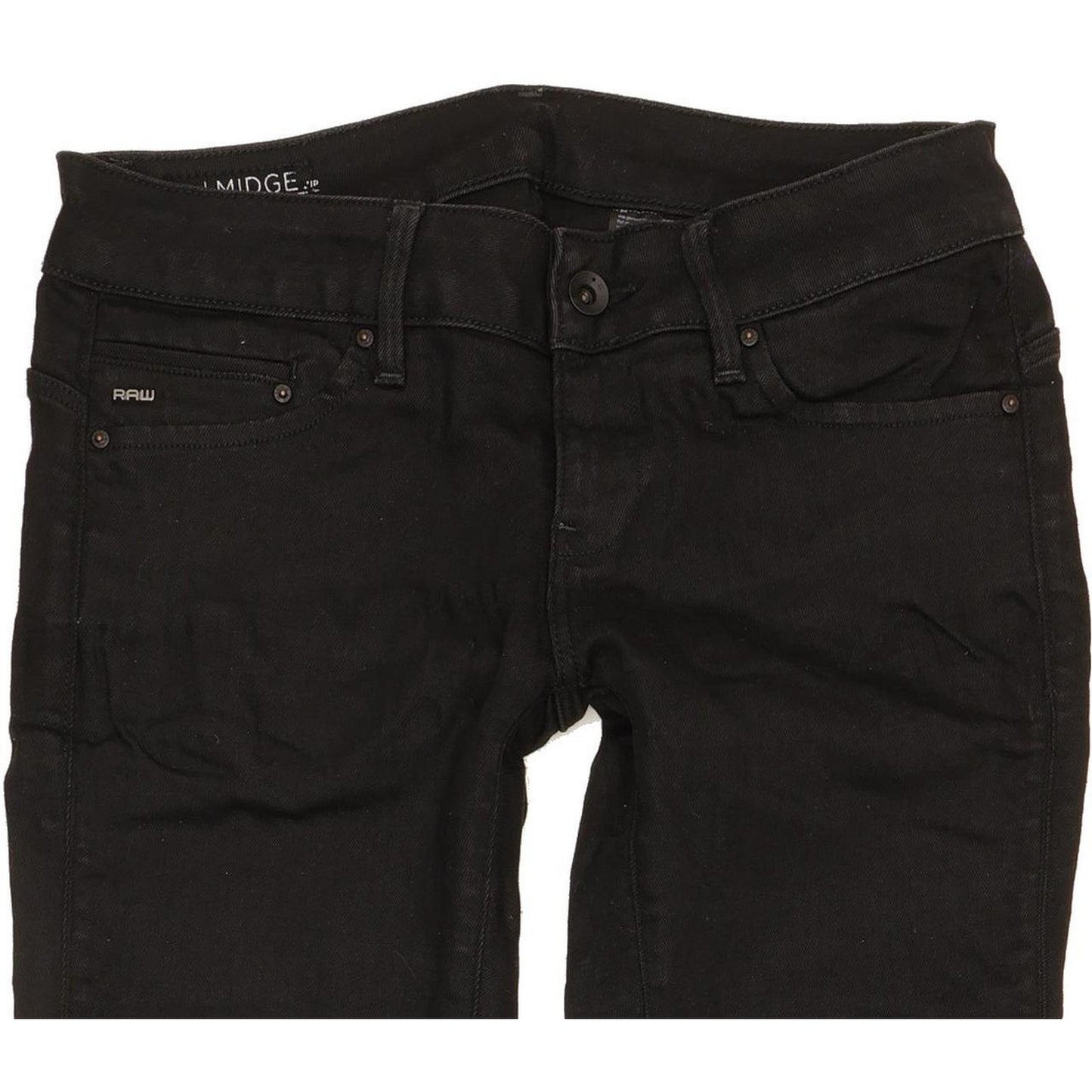 G-Star Midge Women Black Skinny Slim Stretch Jeans W28 L31
