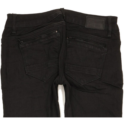 G-Star Midge Women Black Skinny Slim Stretch Jeans W28 L31