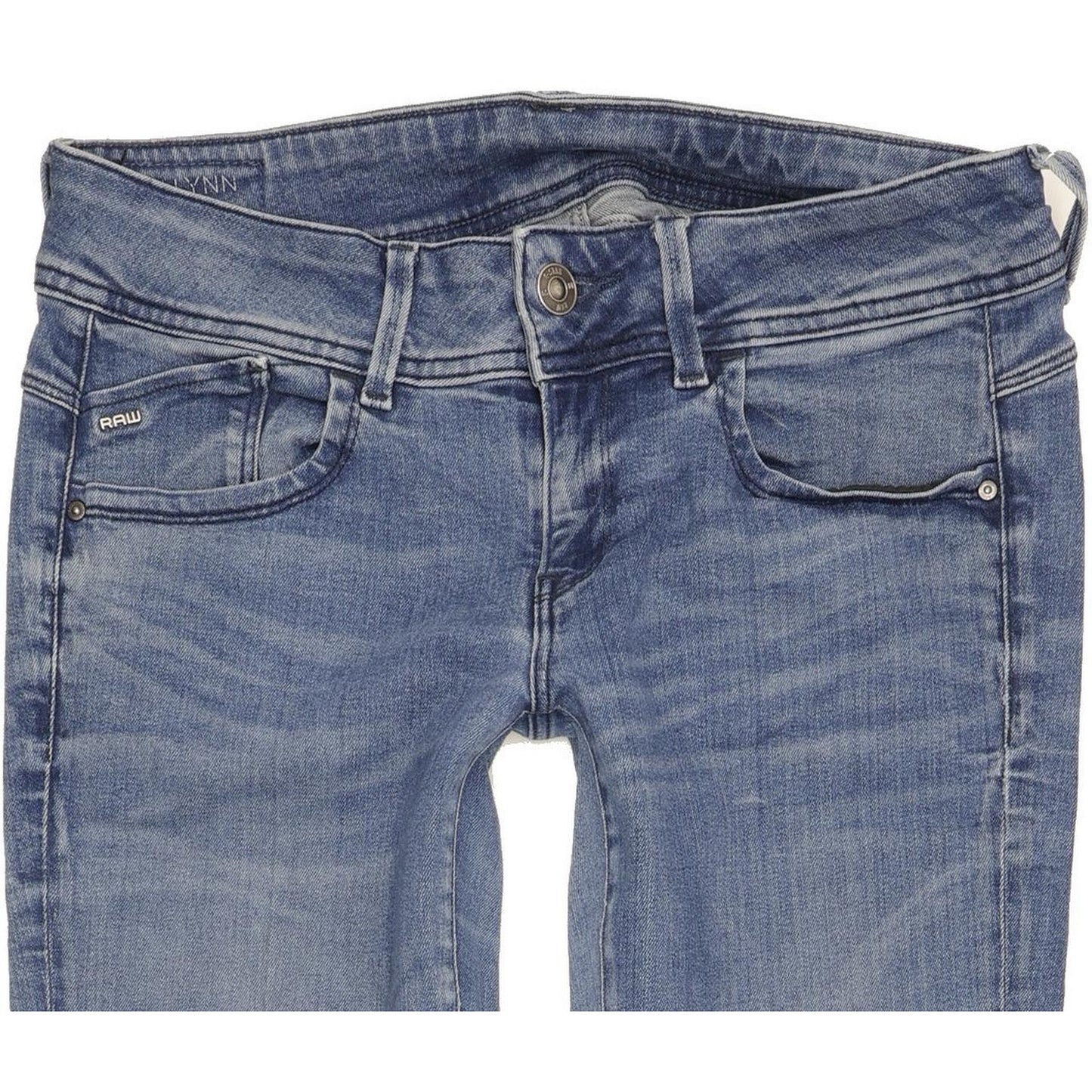 G-Star Lynn Women Blue Skinny Slim Stretch Jeans W30 L32