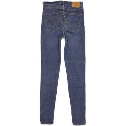 Levi's Mile Blue Skinny Slim Stretch Jeans High Waisted W28 L32