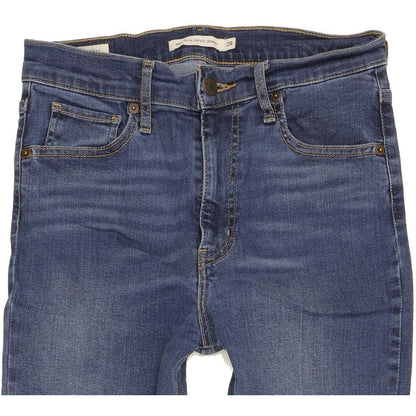 Levi's Mile Blue Skinny Slim Stretch Jeans High Waisted W28 L32