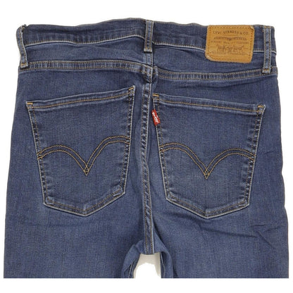 Levi's Mile Blue Skinny Slim Stretch Jeans High Waisted W28 L32
