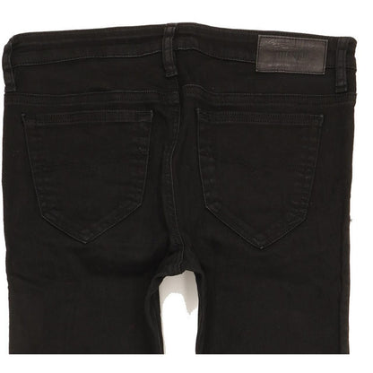 Diesel Skinzee 0813E Women Black Skinny Slim Stretch Jeans W28 L28