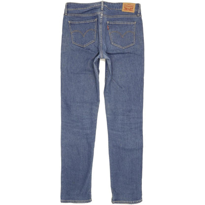 Levi's 712 Women Blue Straight Slim Stretch Jeans W28 L31