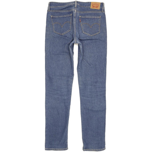 Levi's 712 Women Blue Straight Slim Stretch Jeans W28 L31