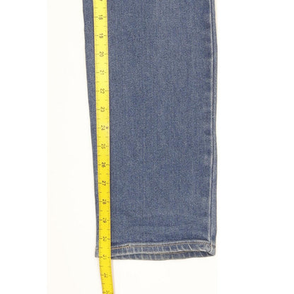 Levi's 712 Women Blue Straight Slim Stretch Jeans W28 L31