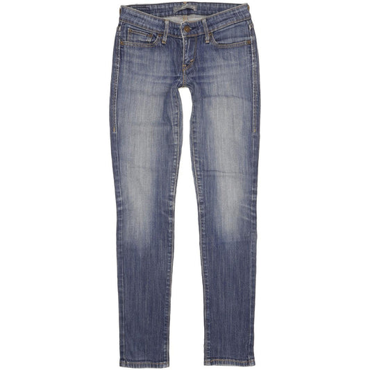 Levi's 531 Women Blue Skinny Slim Stretch Jeans W26 L31