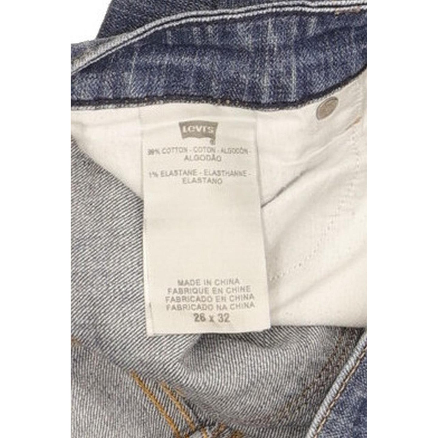 Levi's 531 Women Blue Skinny Slim Stretch Jeans W26 L31