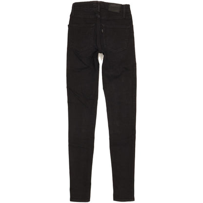 Levi's 721 Women Black Skinny Slim Stretch Jeans W24 L32