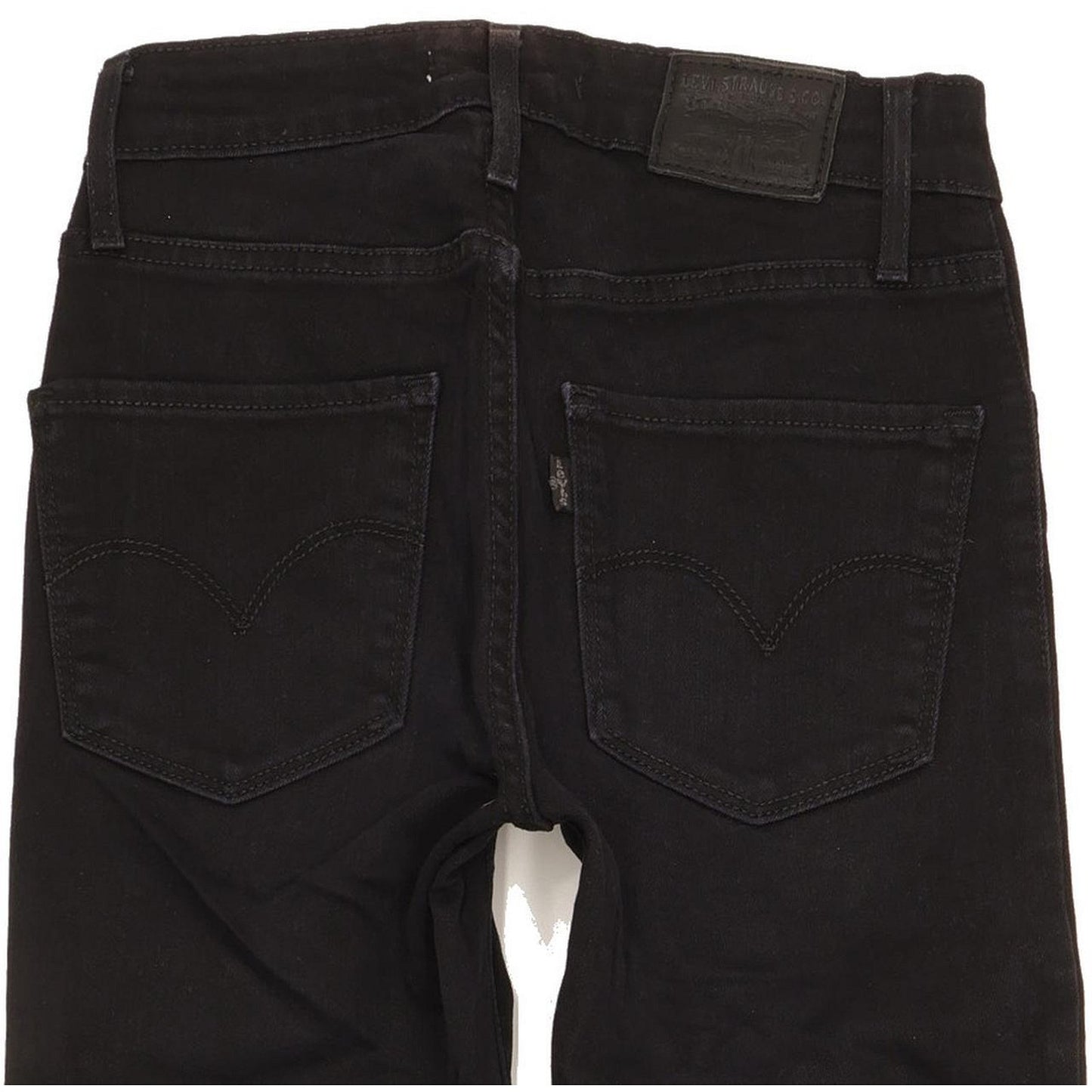 Levi's 721 Women Black Skinny Slim Stretch Jeans W24 L32
