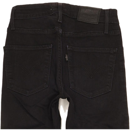 Levi's 721 Women Black Skinny Slim Stretch Jeans W24 L32