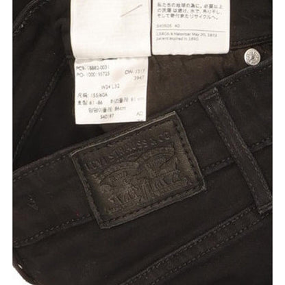 Levi's 721 Women Black Skinny Slim Stretch Jeans W24 L32