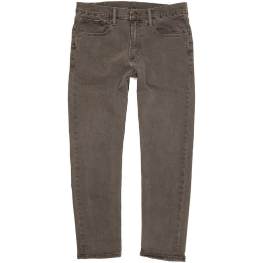 Levi's 502 Men Grey Tapered Regular Stretch Jeans W33 L29