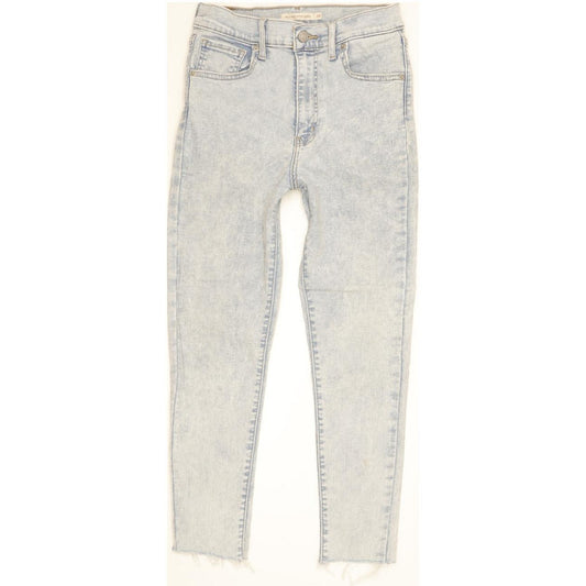 Levi's Mile Blue Skinny Slim Stretch Jeans High Waisted W28 L25