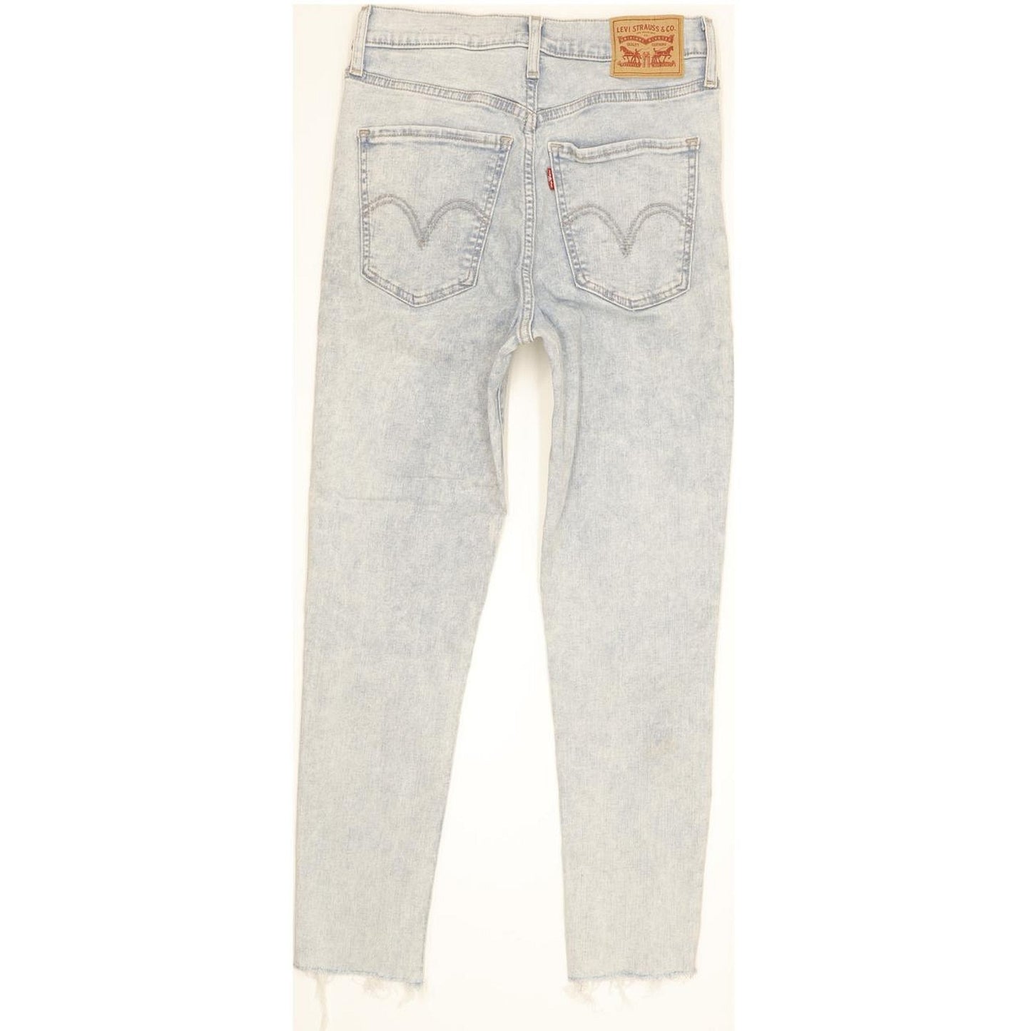 Levi's Mile Blue Skinny Slim Stretch Jeans High Waisted W28 L25