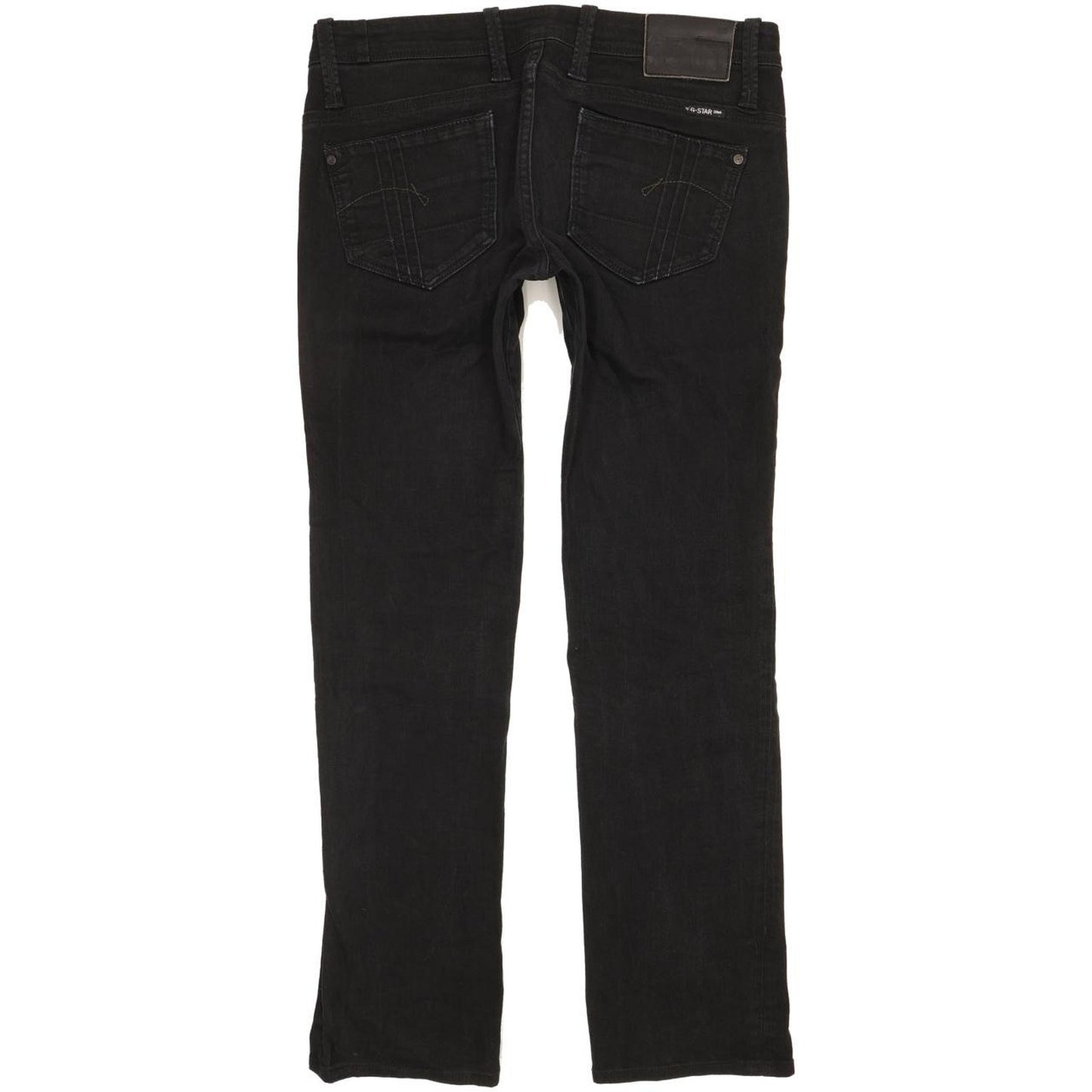 G-Star Elect Women Black Straight Slim Stretch Jeans W29 L29