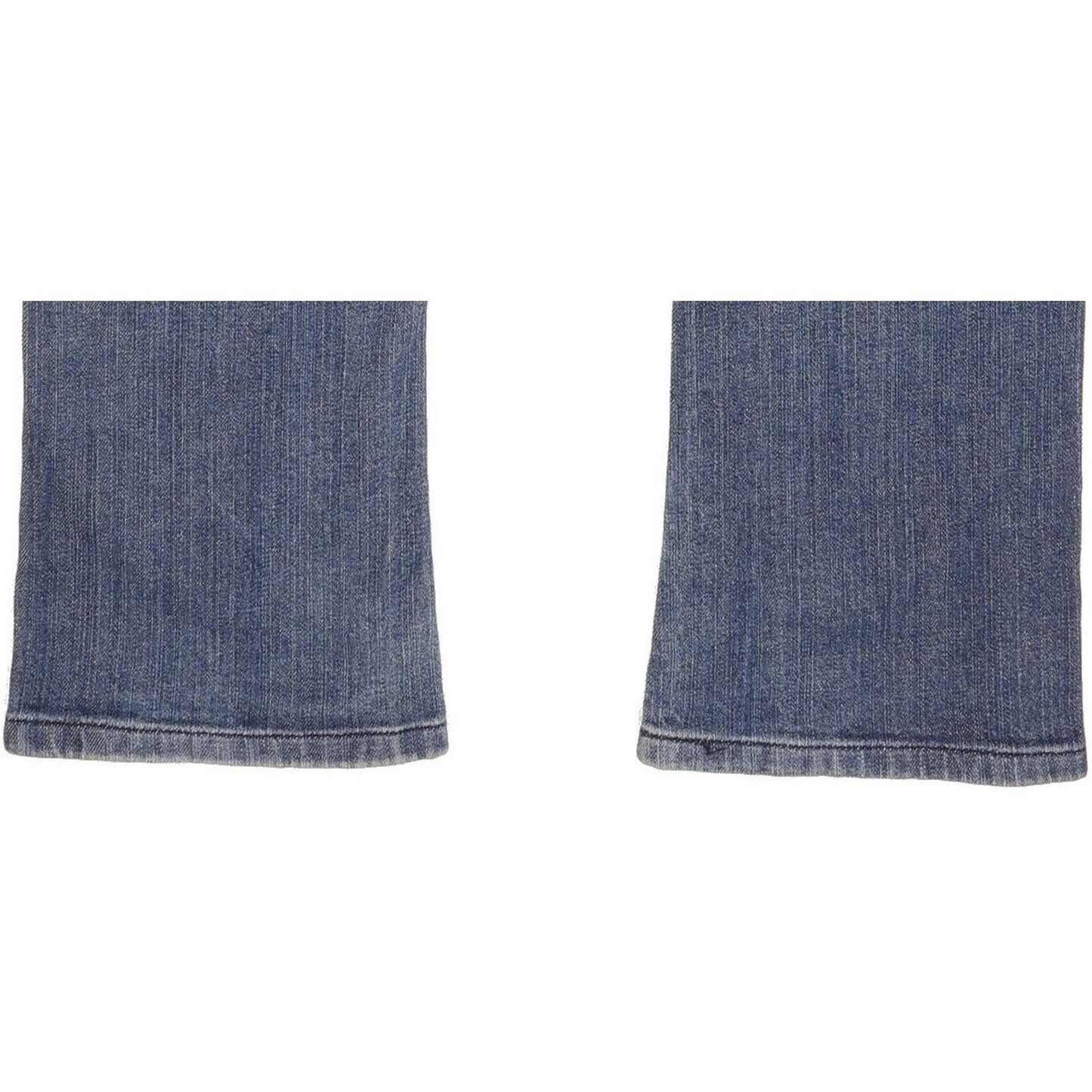 Levi's 504 Slouch Women Blue Straight Slim Stretch Jeans W25 L30