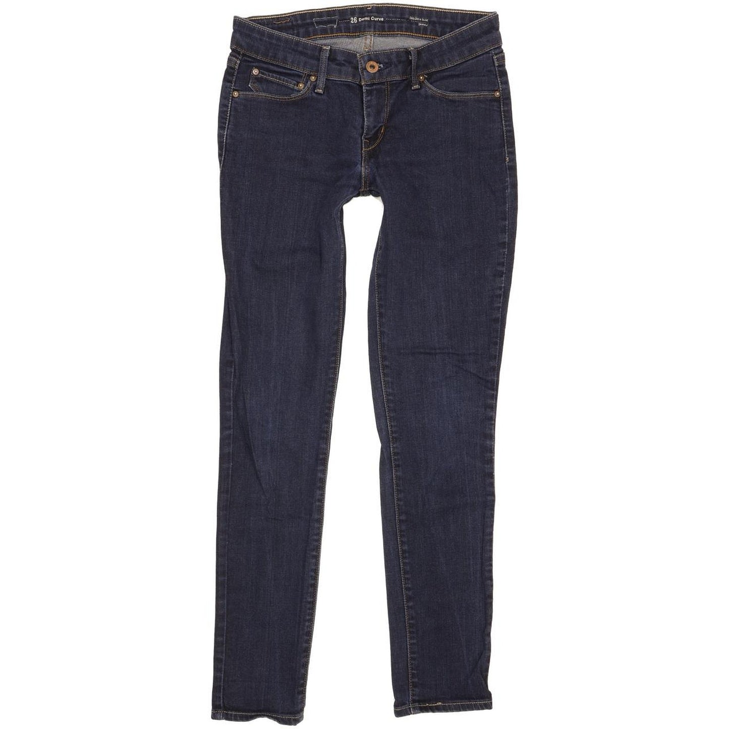 Levi's Demi Curve Women Blue Skinny Slim Stretch Jeans W26 L28