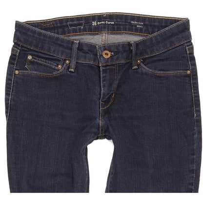 Levi's Demi Curve Women Blue Skinny Slim Stretch Jeans W26 L28