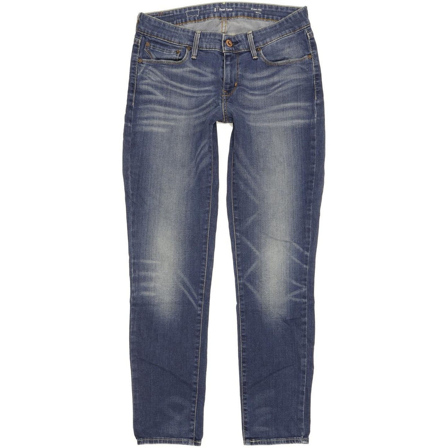 Levi's Demi Curve Women Blue Skinny Slim Stretch Jeans W27 L29