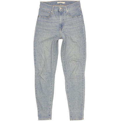 Levi's Mile Blue Skinny Slim Stretch Jeans High Waisted W27 L28