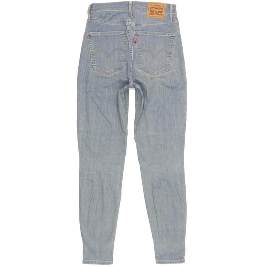 Levi's Mile Blue Skinny Slim Stretch Jeans High Waisted W27 L28