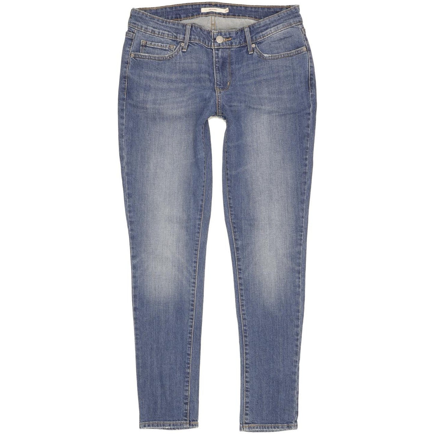 Levi's 711 Women Blue Skinny Slim Stretch Jeans W29 L30