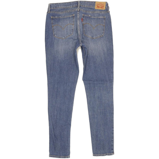 Levi's 711 Women Blue Skinny Slim Stretch Jeans W29 L30