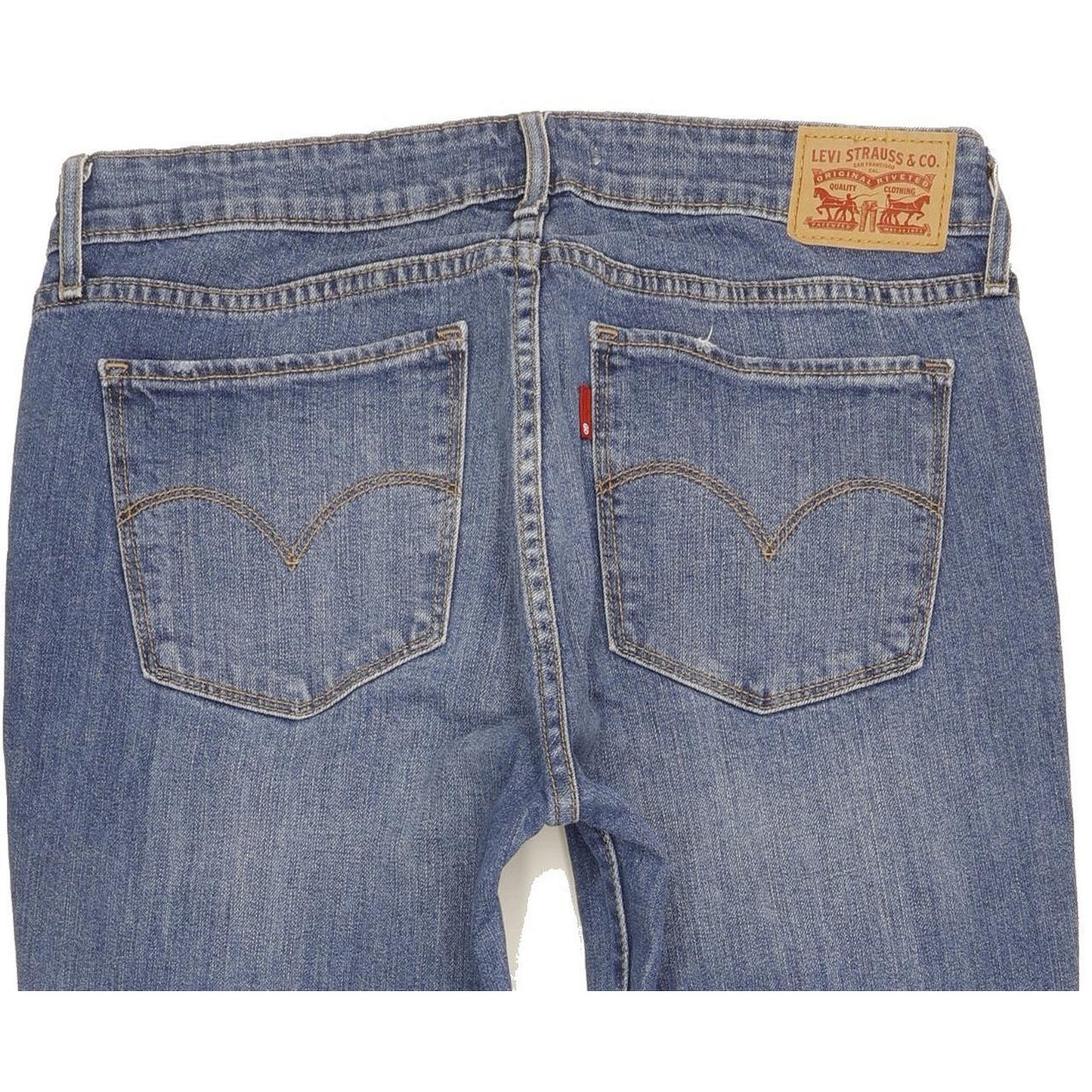 Levi's 711 Women Blue Skinny Slim Stretch Jeans W29 L30