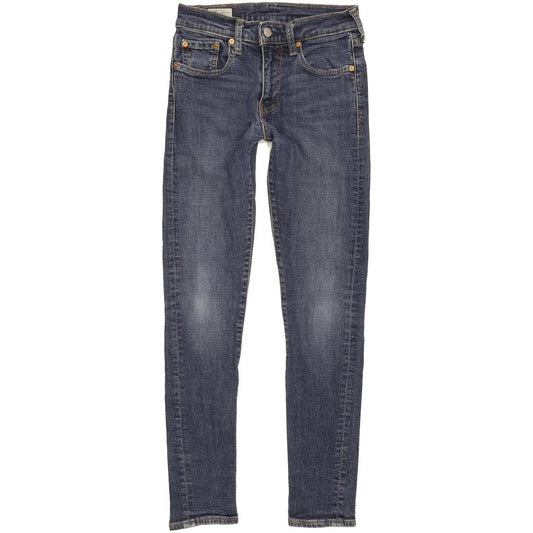 Levi's Men Blue Skinny Slim Stretch Jeans W29 L30