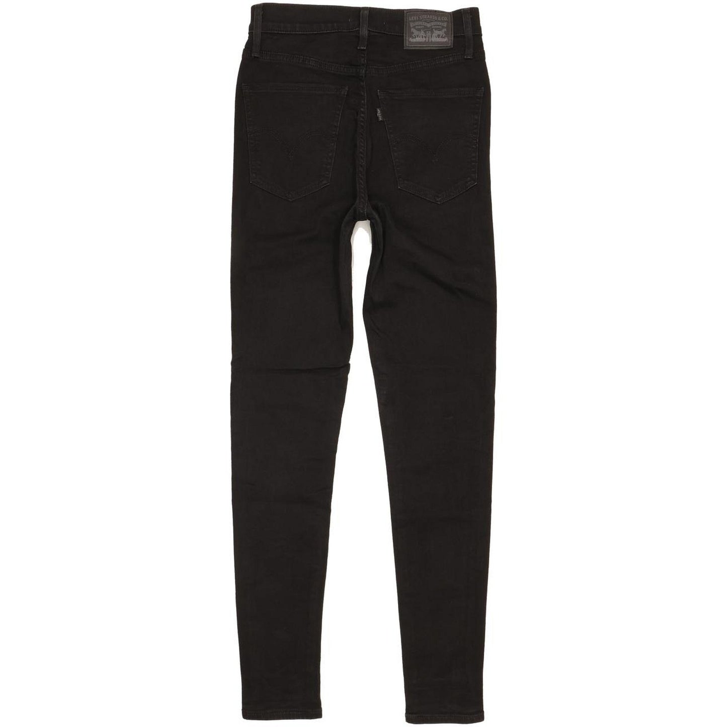 Levi's Mile Black Skinny Slim Stretch Jeans High Waisted W27 L30