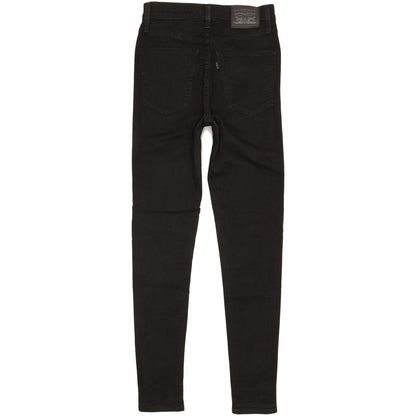 Levi's Mile Black Skinny Slim Stretch Jeans High Waisted W27 L30