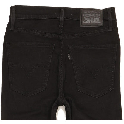 Levi's Mile Black Skinny Slim Stretch Jeans High Waisted W27 L30