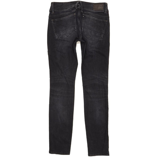 G-Star Lynn Mid Women Navy Skinny Slim Stretch Jeans W28 L30