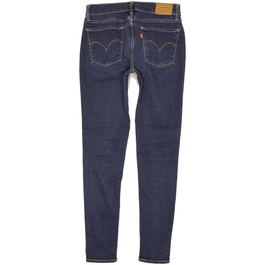 Levi's 710 Super Women Blue Skinny Slim Stretch Jeans W29 L29