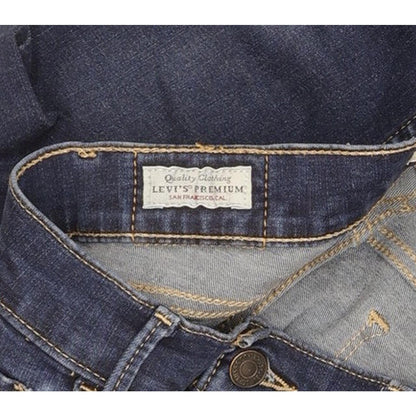 Levi's 710 Super Women Blue Skinny Slim Stretch Jeans W29 L29