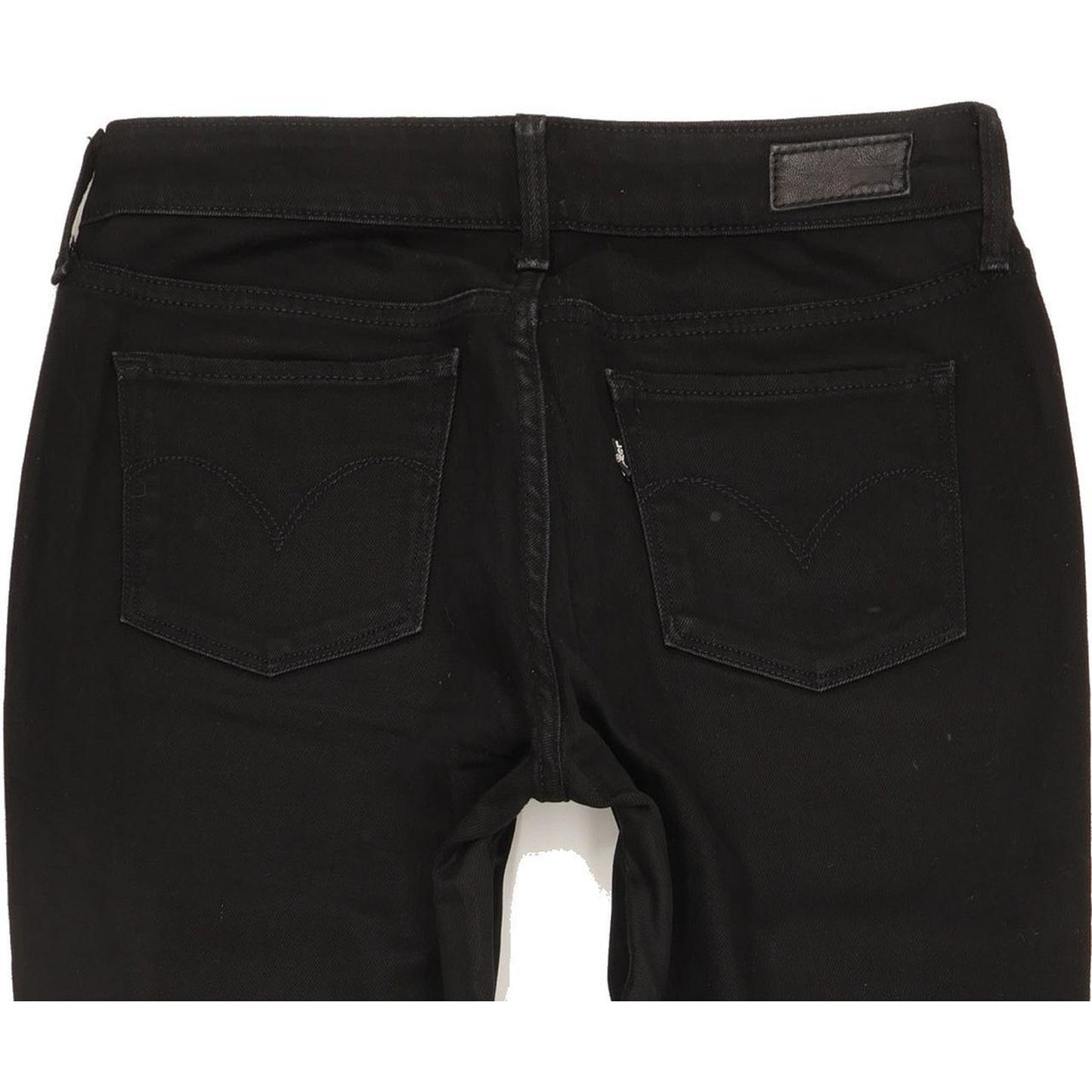 Levi's Slight Curve Women Black Skinny Slim Stretch Jeans W27 L29