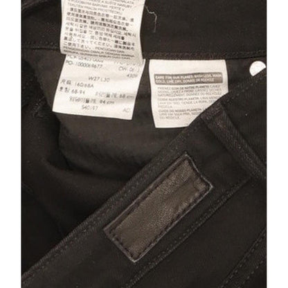 Levi's Slight Curve Women Black Skinny Slim Stretch Jeans W27 L29