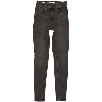 Levi's Mile Women Black Skinny Slim Stretch Jeans W25 L30