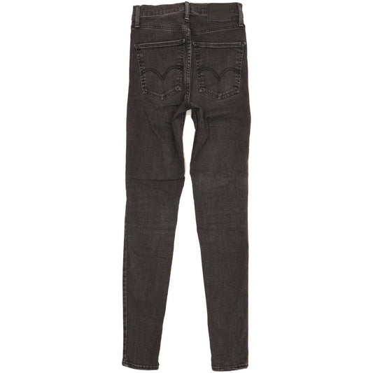 Levi's Mile Women Black Skinny Slim Stretch Jeans W25 L30