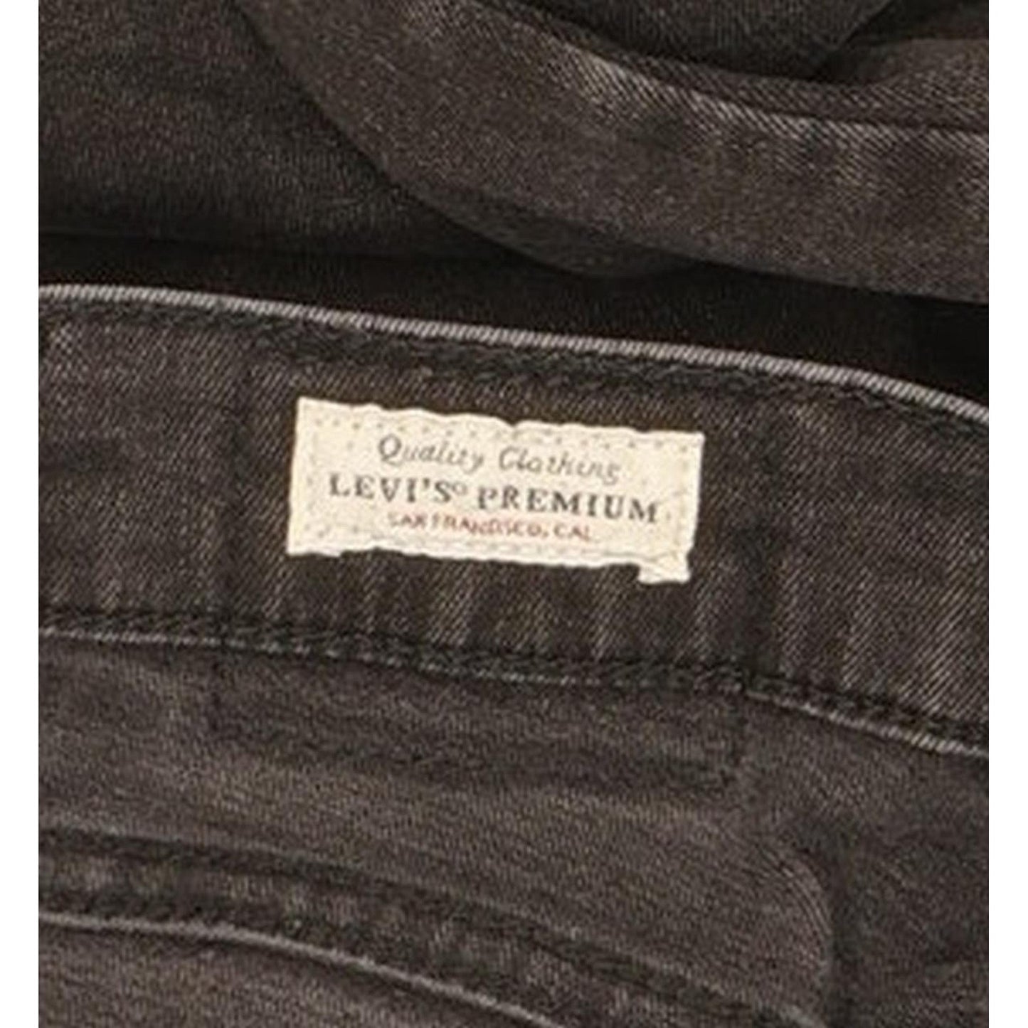 Levi's Mile Women Black Skinny Slim Stretch Jeans W25 L30