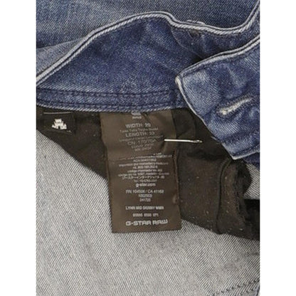 G-Star Lynn Mid Women Blue Skinny Slim Stretch Jeans W29 L32