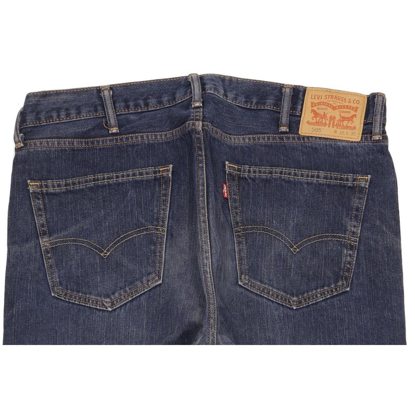 Levi's 505 Men Blue Straight Regular Jeans W39 L29